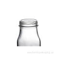 280ml Square Coffee Milk Glass Bottle